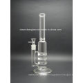 Glass Water Pipe with 3 Layer Hurricane Percs Wholesale